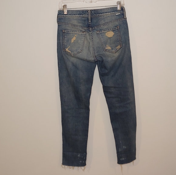 MOTHER The Dropout Fray in Reckless Distressed 24 - Picture 7 of 14